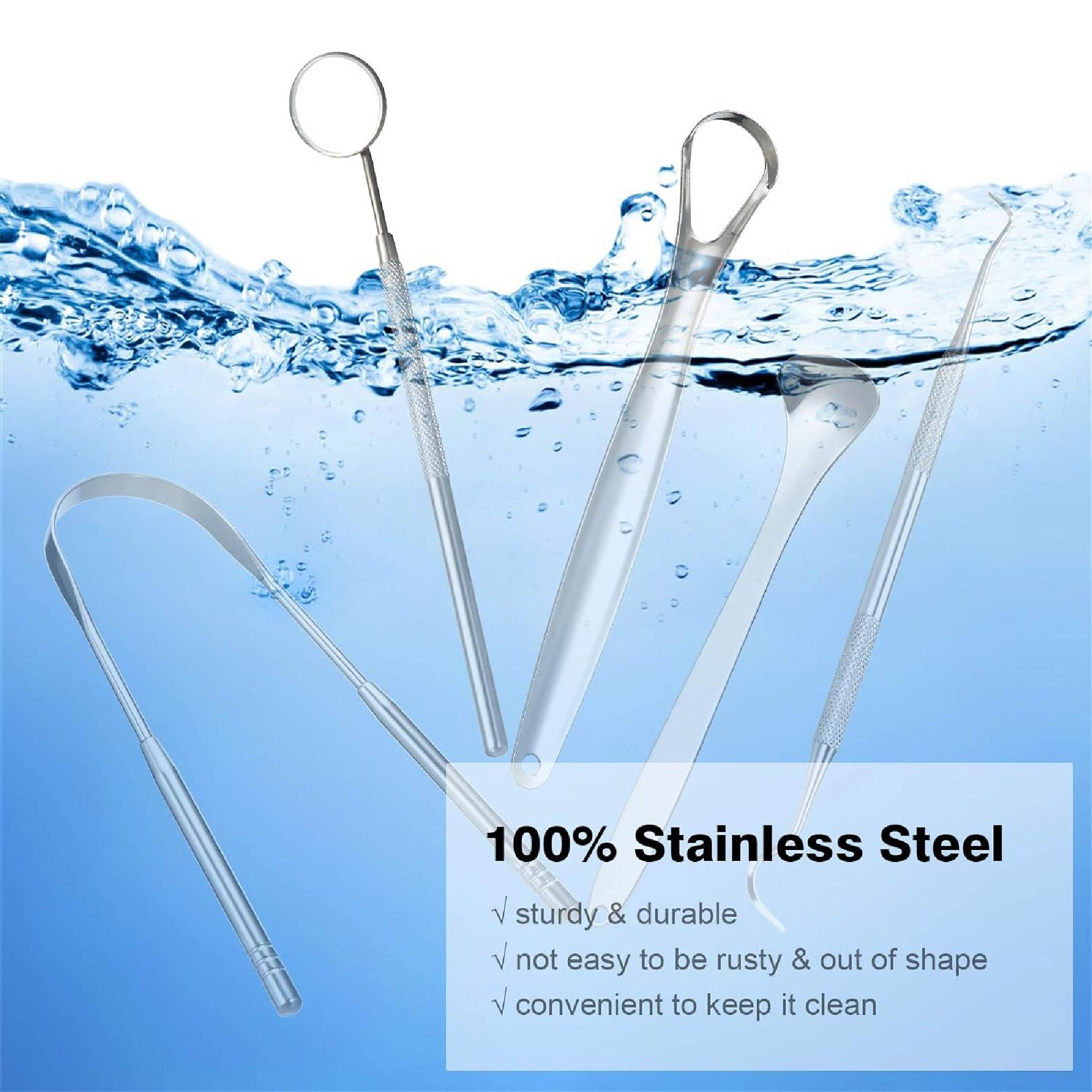 Vista 6 de Kit Limpieza Dental Limpia Lenguas X6